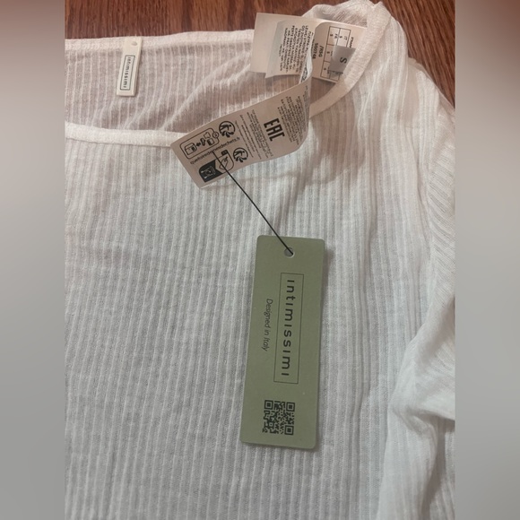 NWT Intimissimi Sheer Long Sleeve - Picture 2 of 7